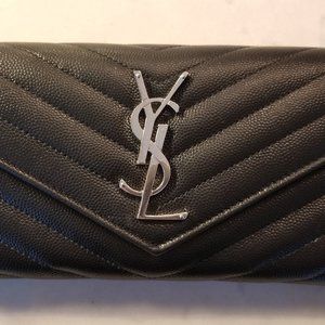 Authentic YSL Monogram Wallet